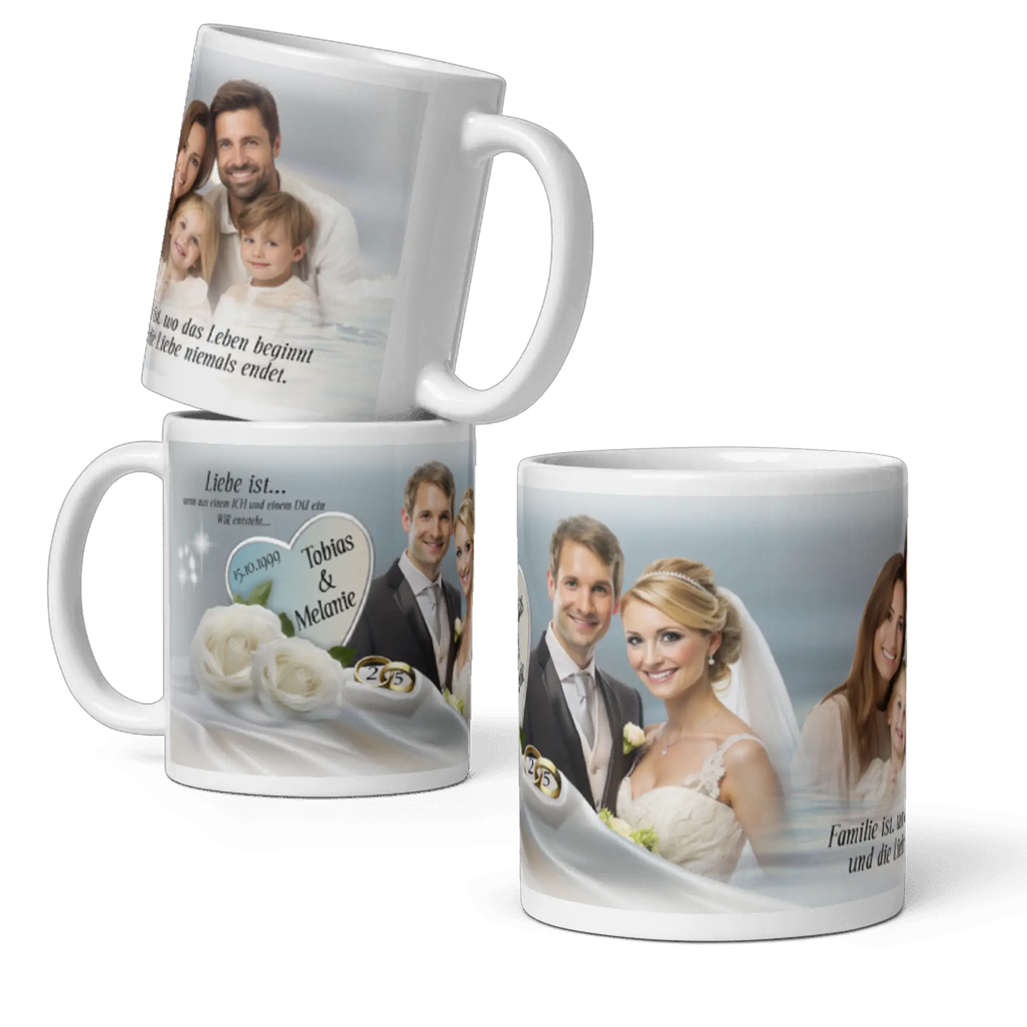 Keramiktasse - bunt, individuell und persönlich