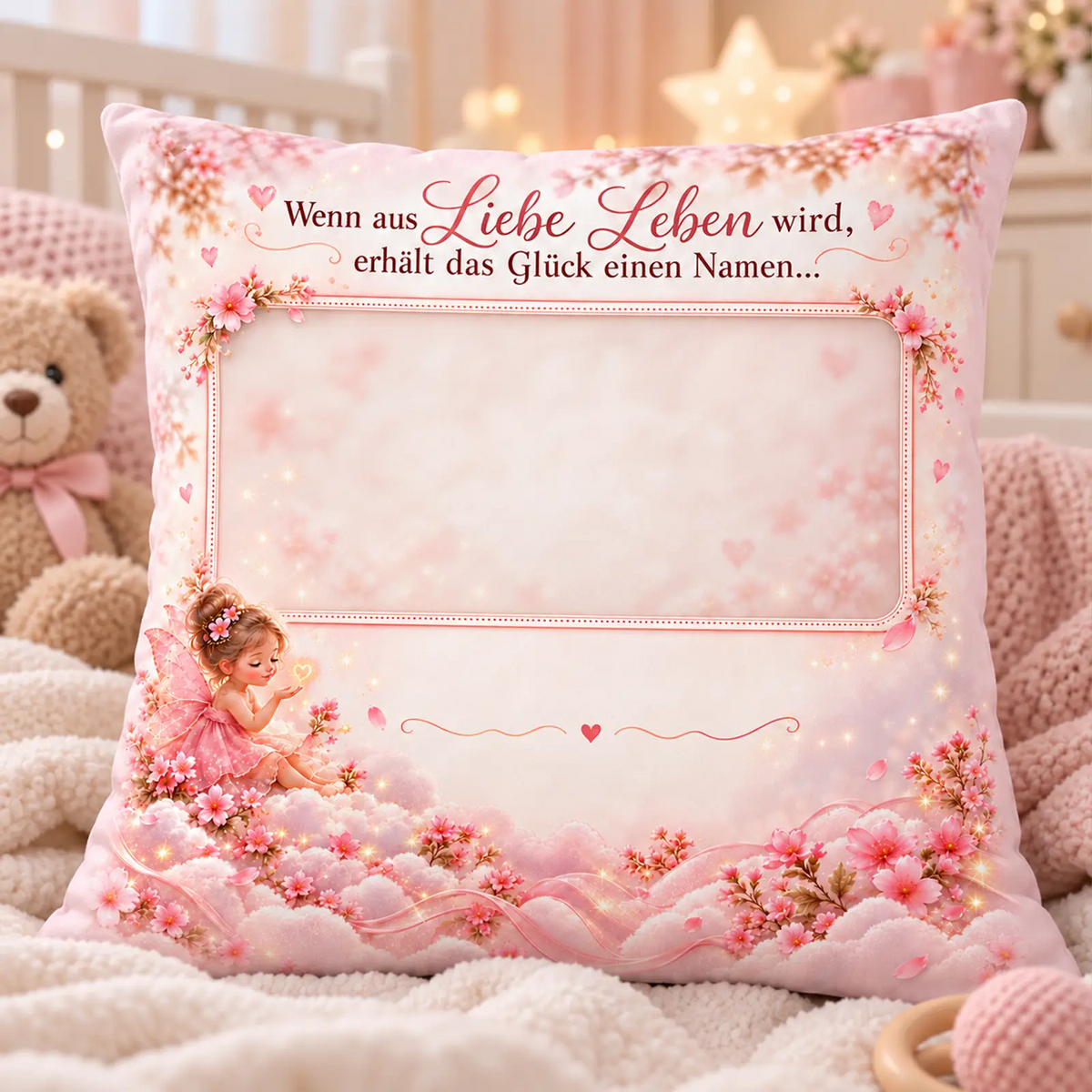 Personalisiertes Babykissen mit Foto – Das liebevolle Geschenk zur Geburt & Taufe
