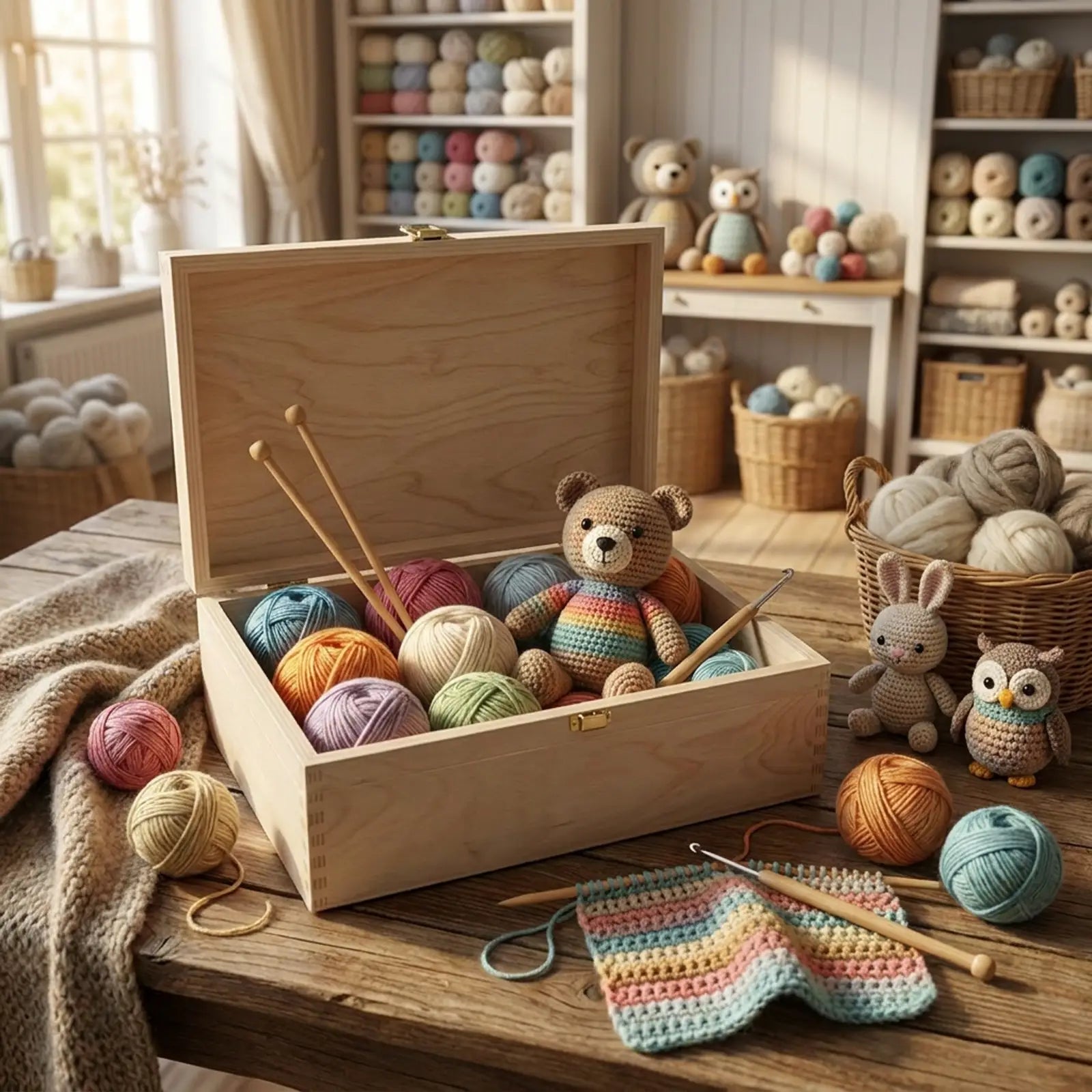 besondere Holzbox mit Foto und Name, personalisiert als edles Geschenk für alle Anlässe und Erinnerungen