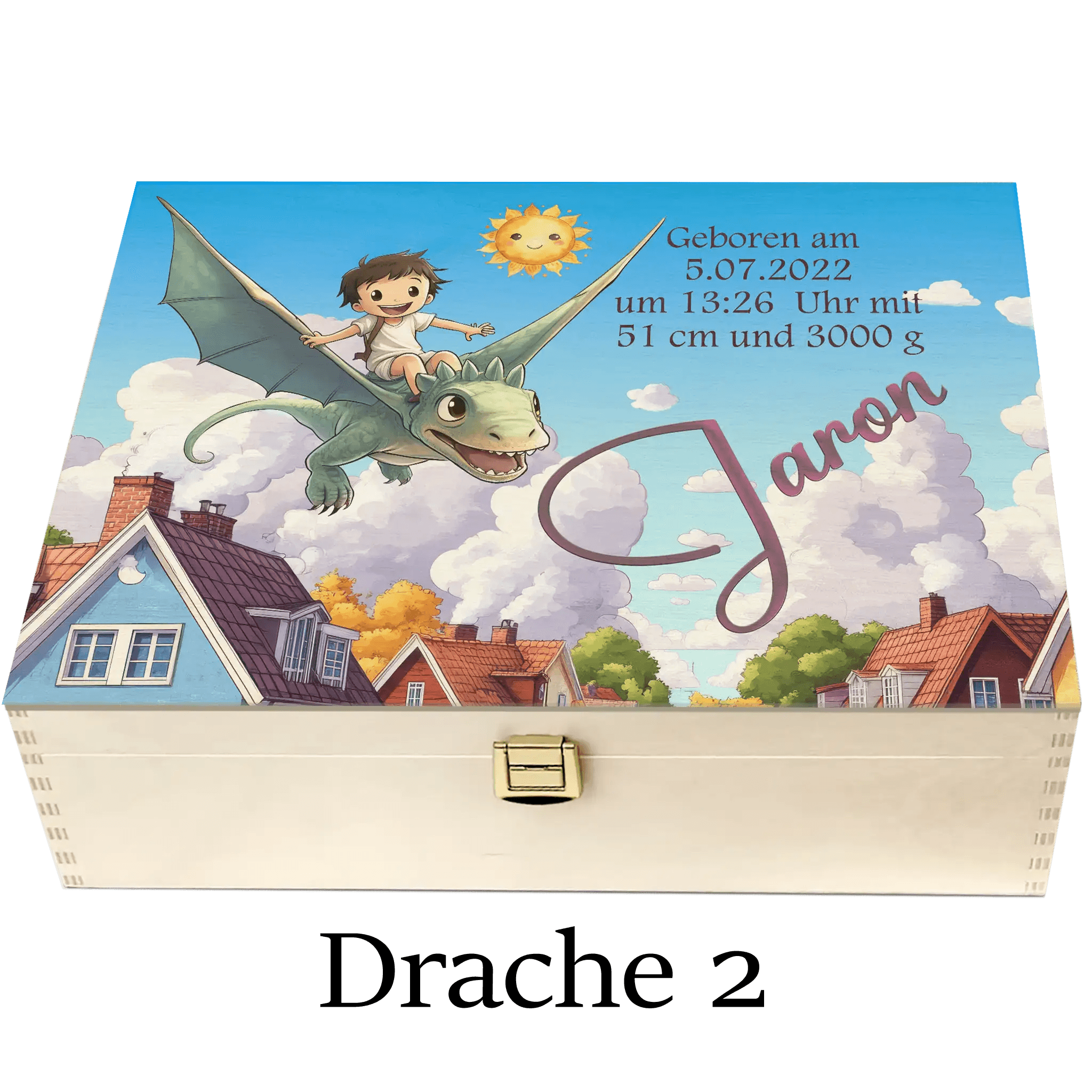 Holzkiste für Kinder – ideal zur Aufbewahrung von Schätzen