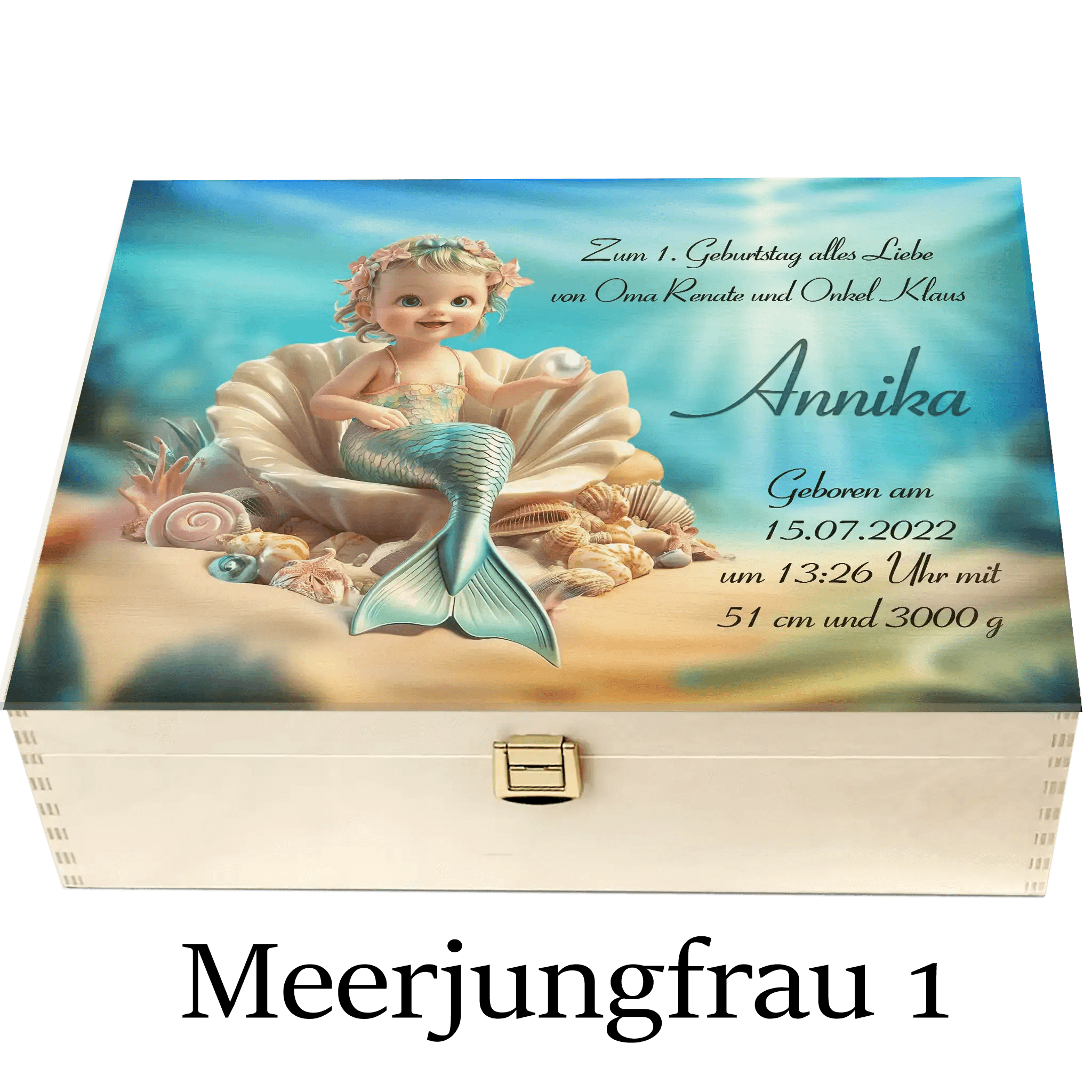 Zauberhaftes Motiv auf personalisierten Holzboxen - My FotoGrafiX - Fotogeschenke mit Herz