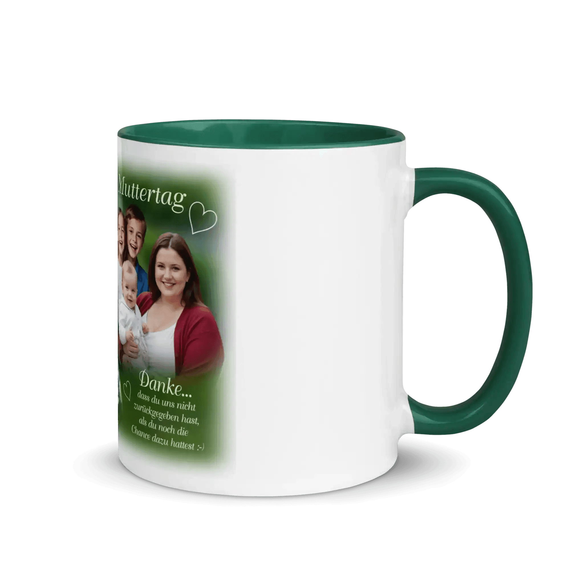 Personalisierte Tasse zum Muttertag mit liebevollem Design
