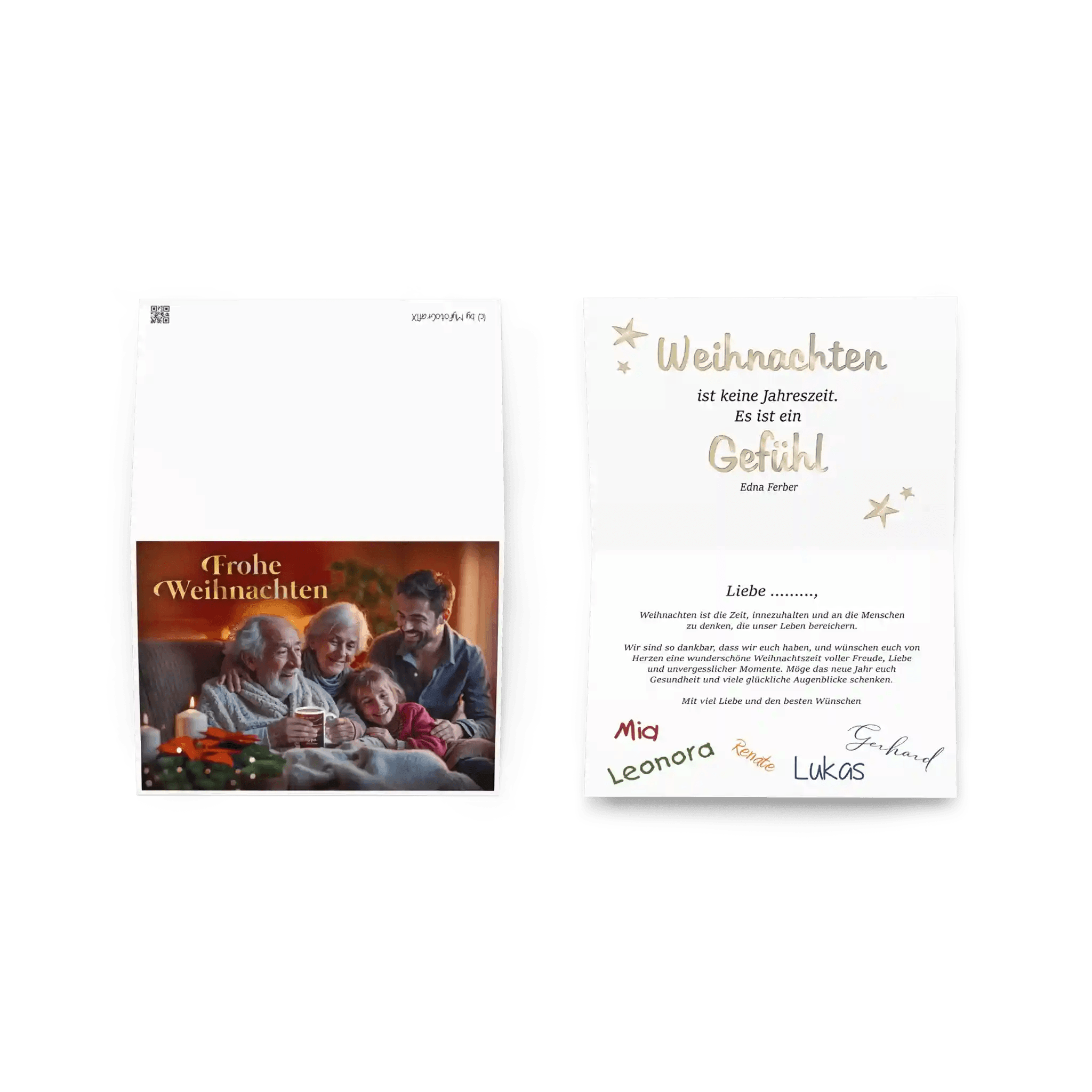 Kreative Fotokarten mit individuellem Design – das perfekte Geschenk für Familie und Freunde zu den Feiertagen